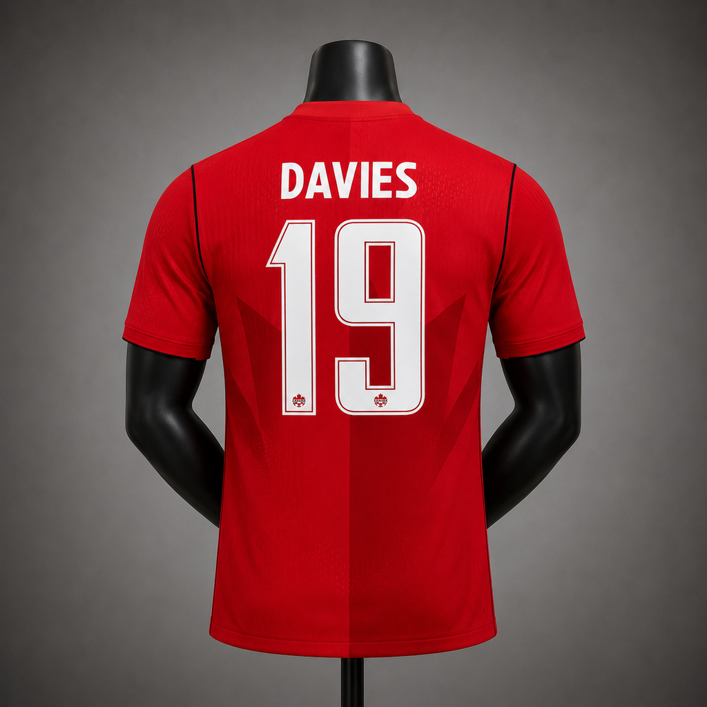 Maillot domicile Canada 2026 - Floqué Davies