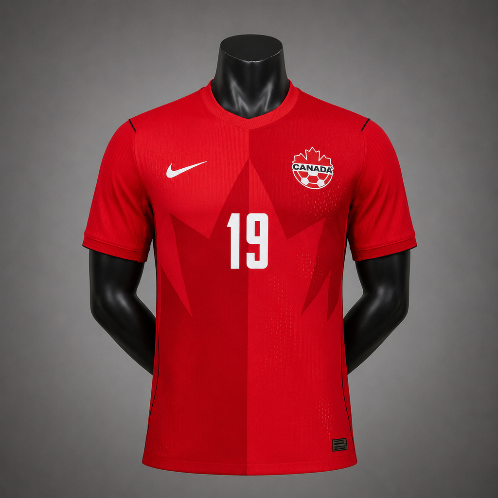 Maillot domicile Canada 2026 - Floqué Davies