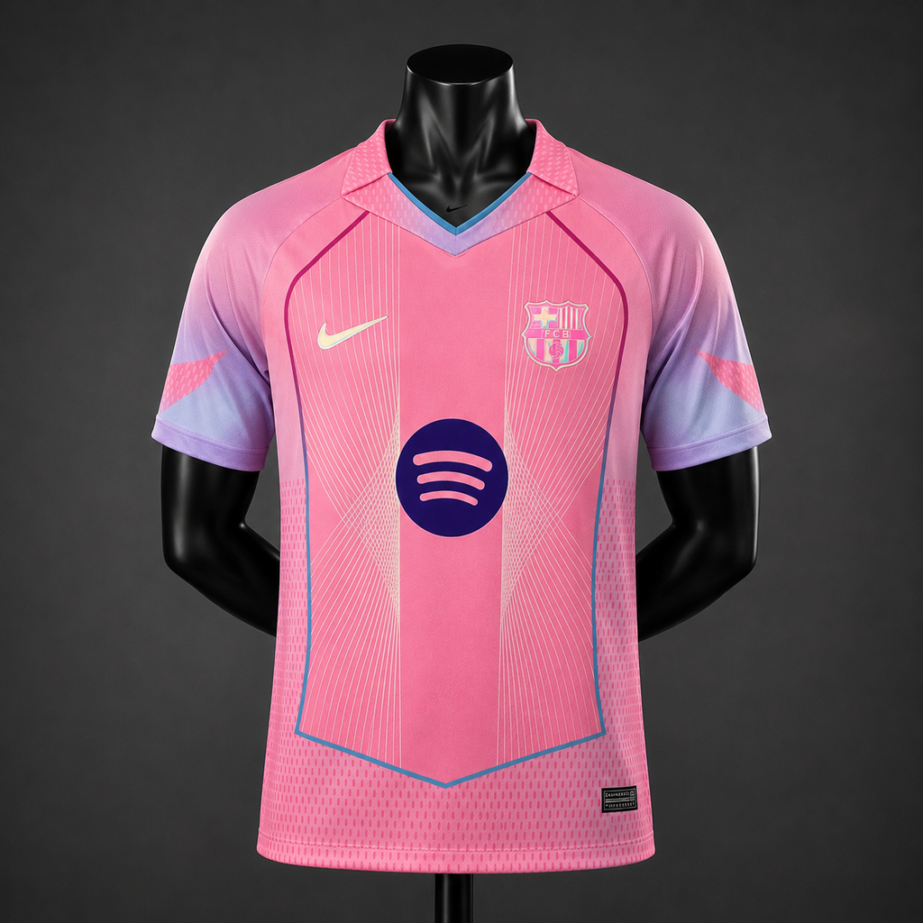 Maillot FC Barcelone 2025-2026 - Édition spéciale rose