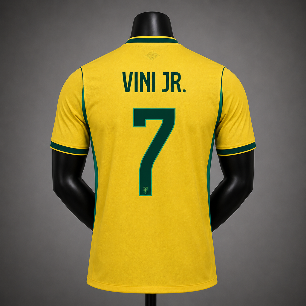 Maillot domicile Brésil 2026 - Floqué Vini Jr