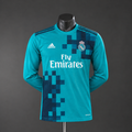 Maillot rétro troisième Real Madrid 2017-2018 manches longues- Floqué Ronaldo