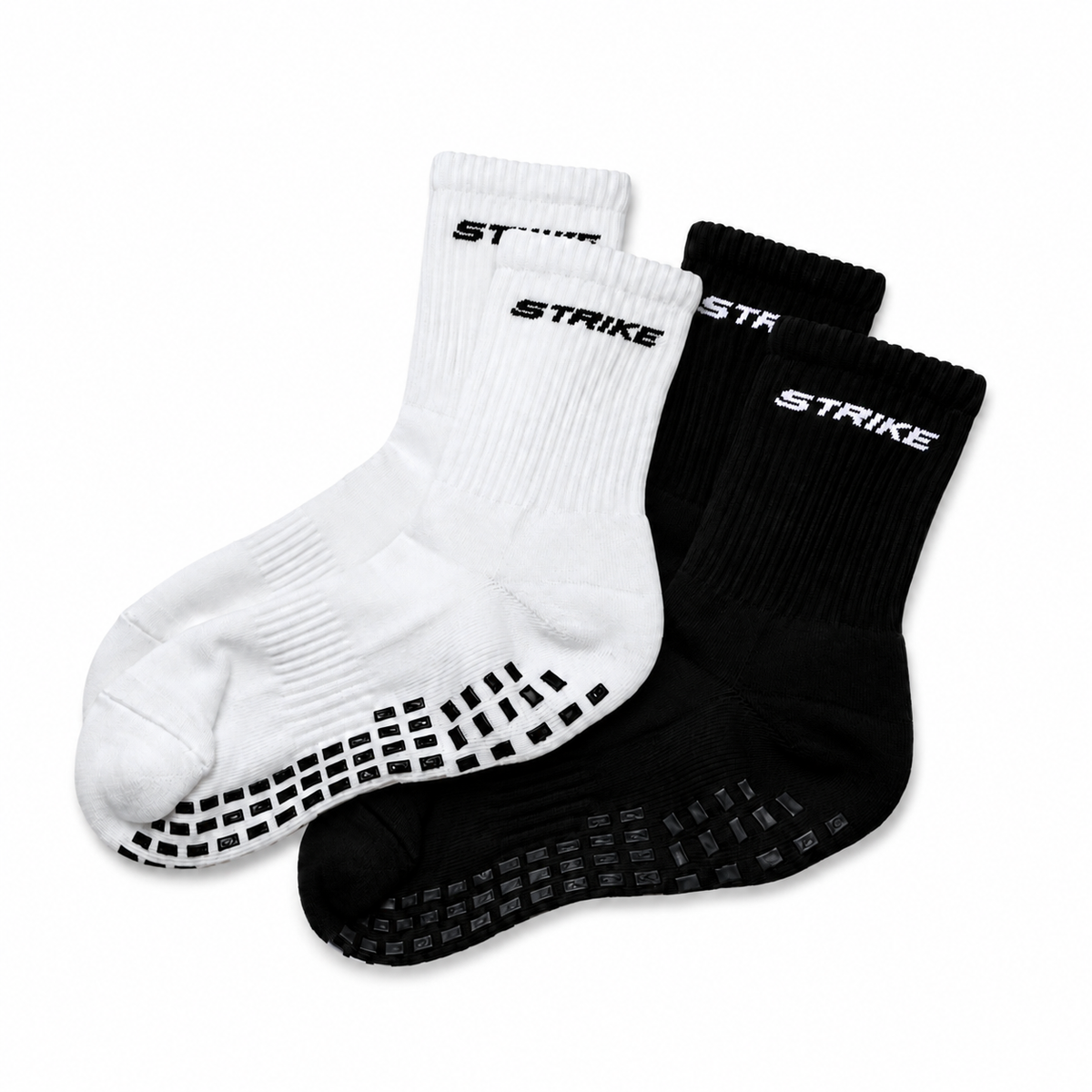 Pack de 2 paires de bas avec grip STRIKE