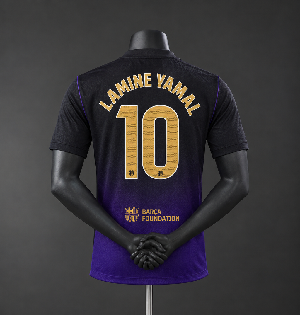 Maillot extérieur FC Barcelone 2026-2027 - Floqué Yamal
