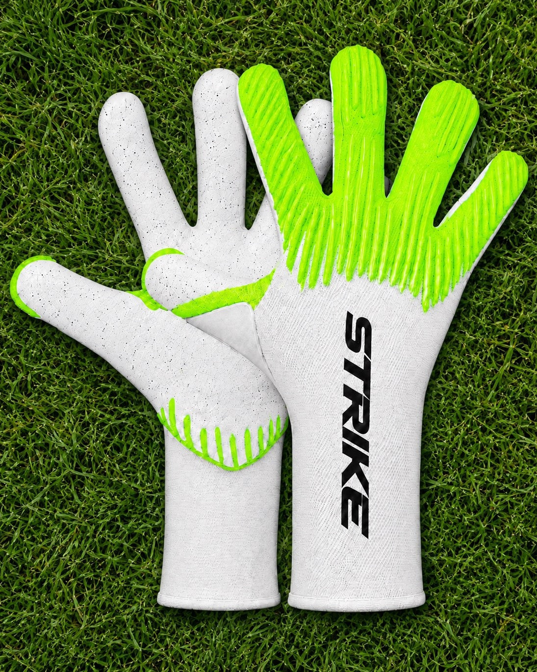Gants de gardien Strike Pro Grip (vert lime)
