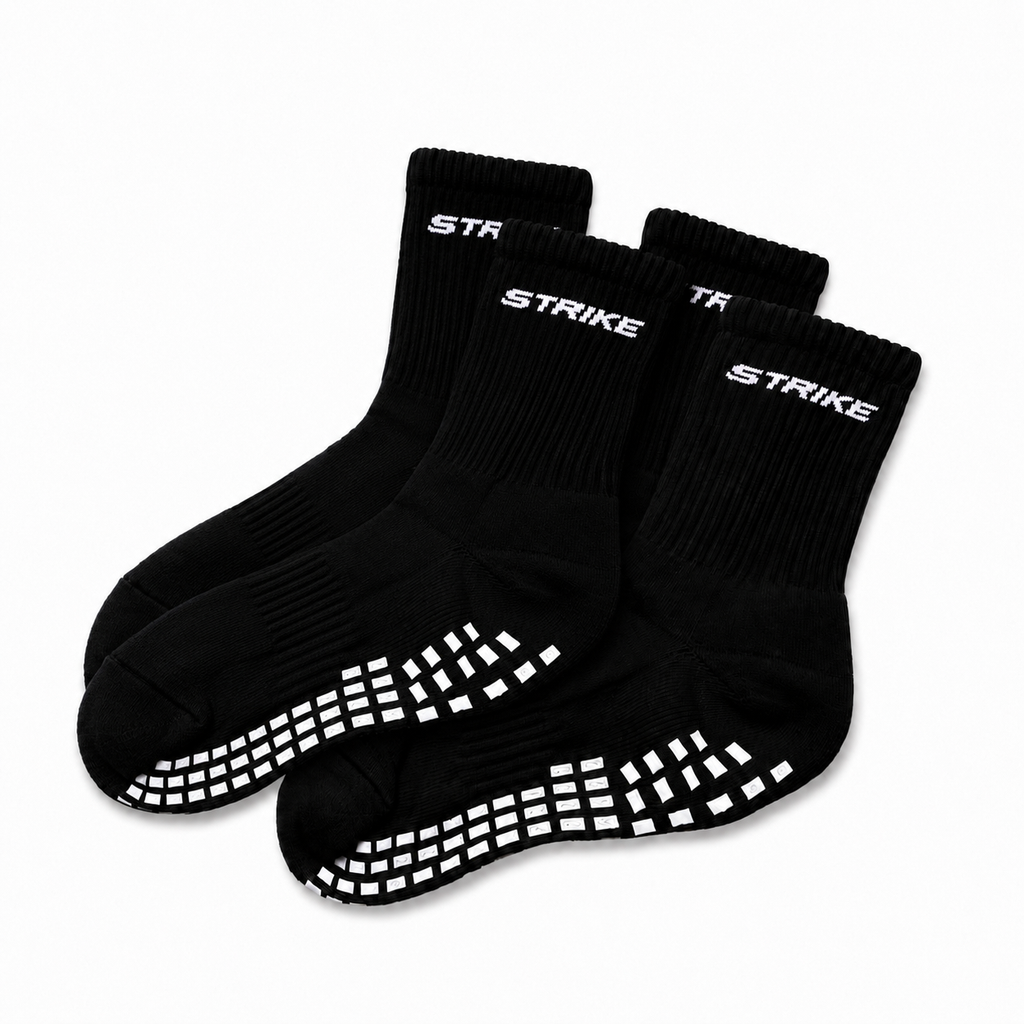 Pack de 2 paires de bas avec grip STRIKE