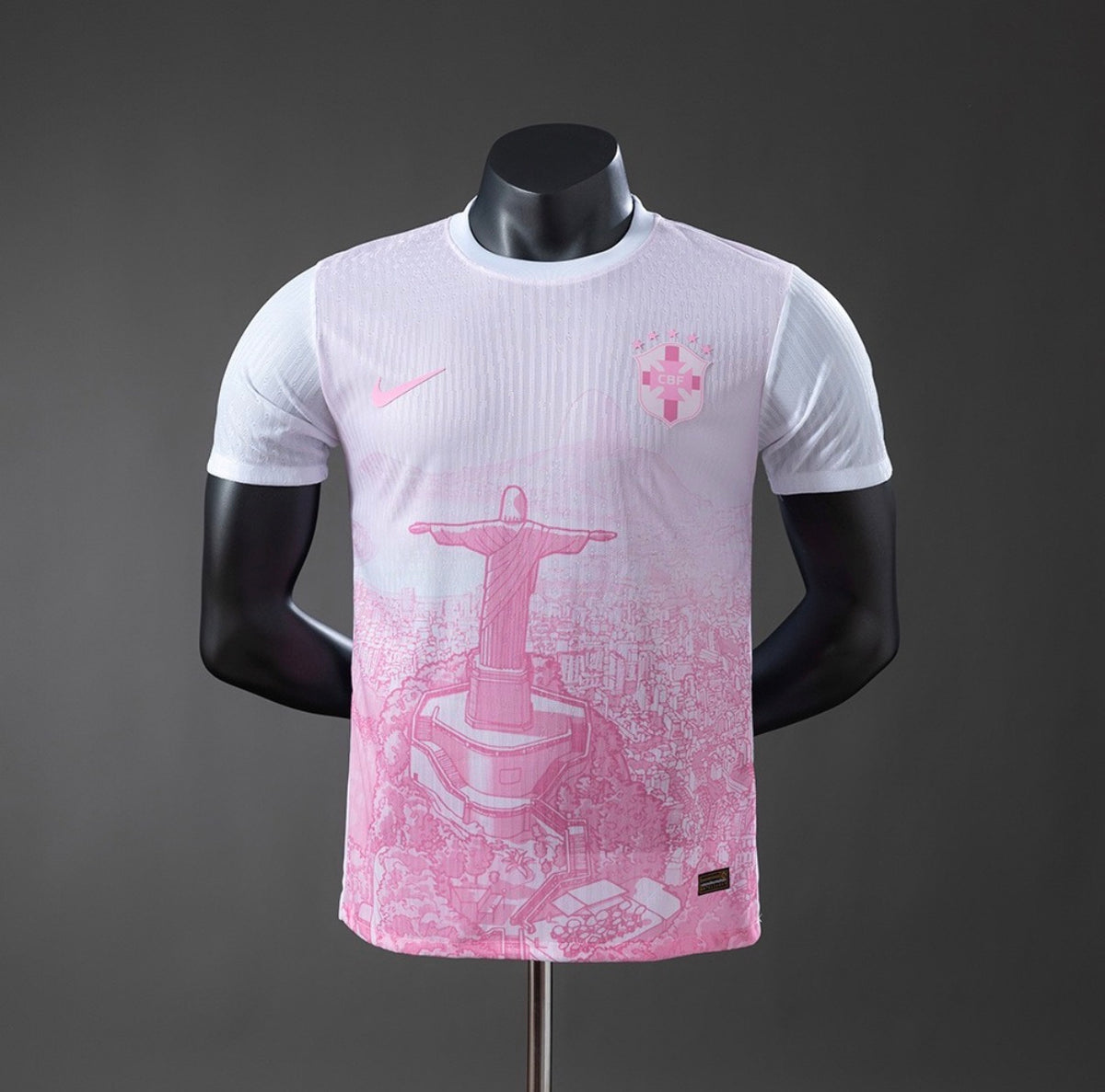 Maillot Brésil 2025 - Édition spéciale rose - Version joueur