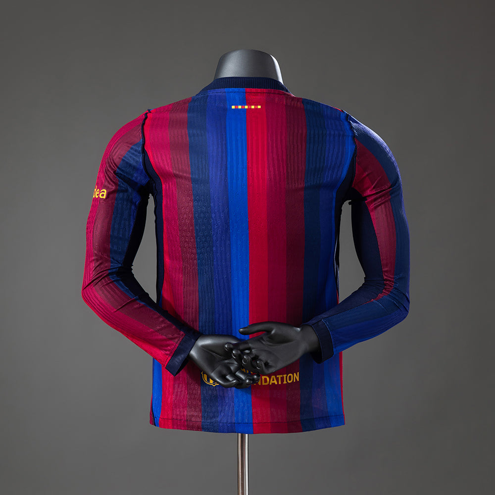 Maillot domicile FC Barcelone 2026-2027 - Manches longues
