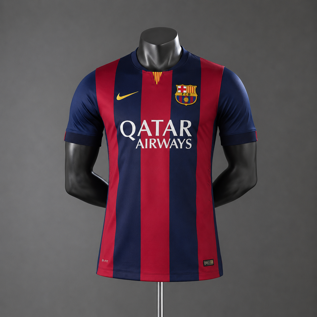 Maillot rétro domicile FC Barcelone 2014-2015 - Floqué Messi