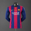 Maillot rétro domicile FC Barcelone 2014-2015 - Floqué Messi - Manches longues