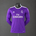 Maillot rétro extérieur Real Madrid 2016-2017 - Floqué Ronaldo - Manches longues